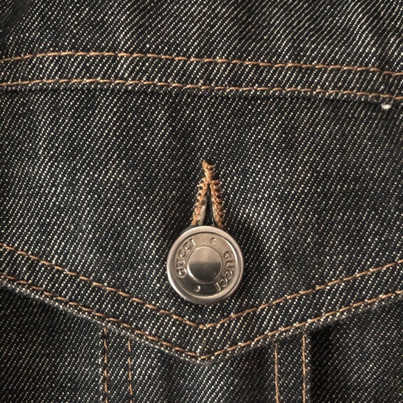 Authentic Gucci Jean Jacket - Picture 6 of 8